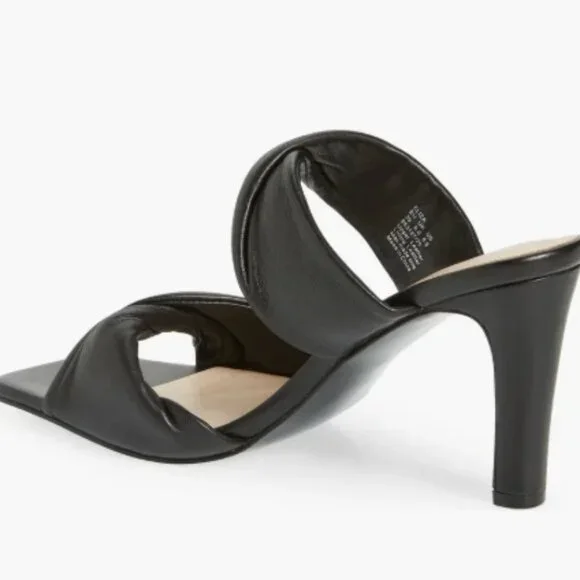 Reiss Black Eliza Sandal - Picture 10 of 10